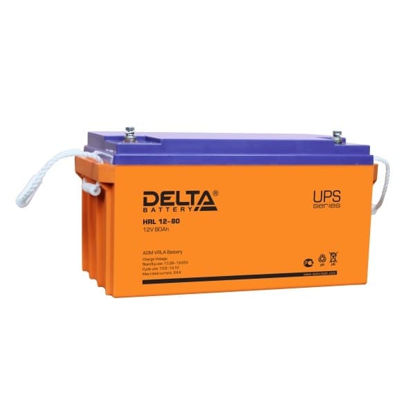 Аккумуляторная батарея Delta HRL 12-80 — изображение 2