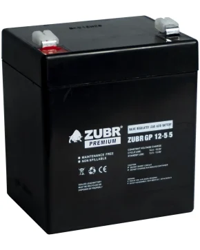 Аккумуляторная батарея для ИБП ZUBR GP12-5.5 12V5.5Ah