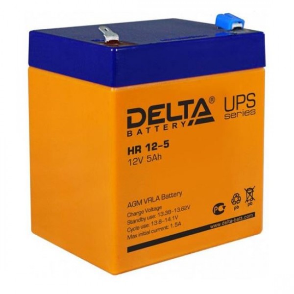 Аккумуляторная батарея Delta HR 12-5 — изображение 2
