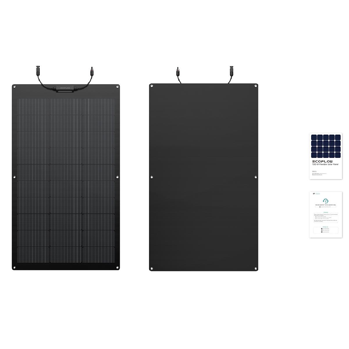 Гибкая солнечная панель EcoFlow 100 Вт — изображение 5