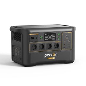 PECRON F3000LFP портативная зарядная станция 3072Wh с выходами 3600W AC, солнечный генератор и аккумулятор LiFePO4