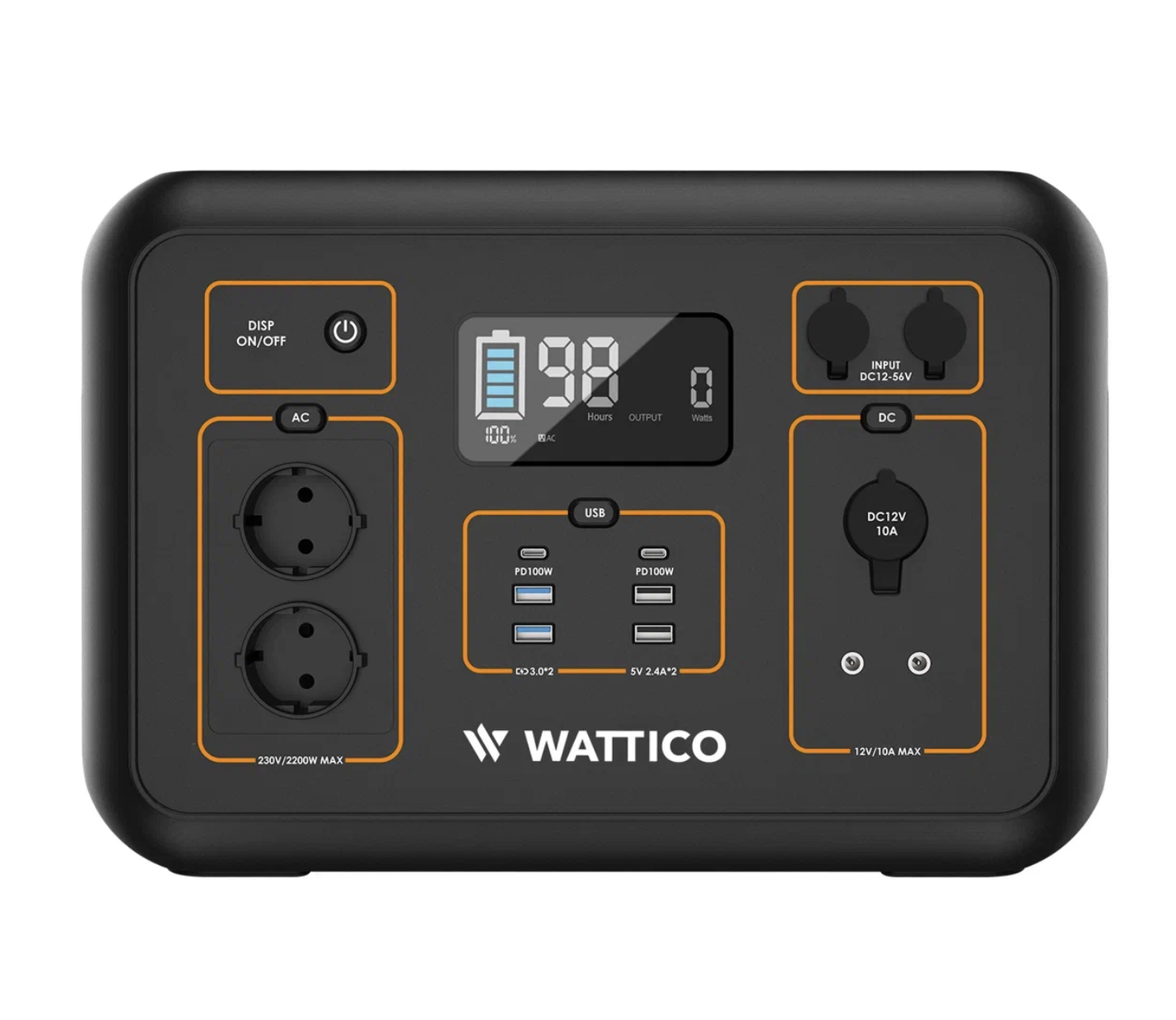 Портативная электростанция Wattico Home 2200 PRO — изображение 6