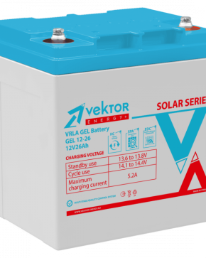 Аккумуляторная батарея Vektor Energy GEL 12-26