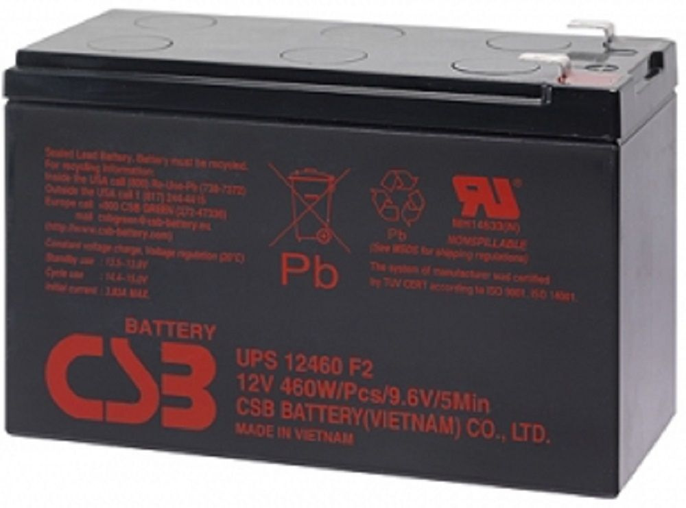 Аккумуляторная батарея CSB UPS12460 F2 — изображение 2