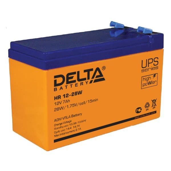 Аккумуляторная батарея Delta HR 12-28 W — изображение 2