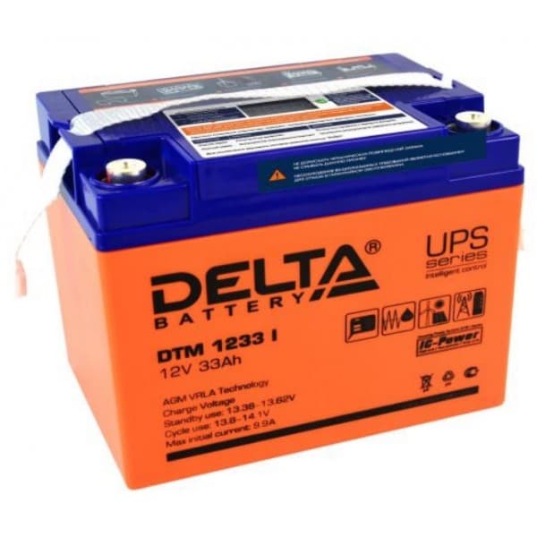 Аккумуляторная батарея Delta DTM 1233 I — изображение 2