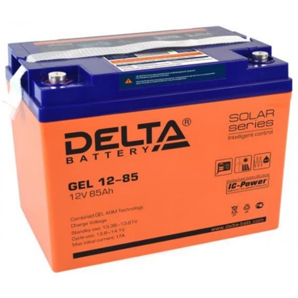 Аккумуляторная батарея Delta GEL 12-85 — изображение 2