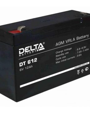 Аккумуляторная батарея Delta DT 612
