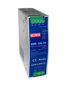 EDR-120-24 источник питания АC/DC, 230В/24В