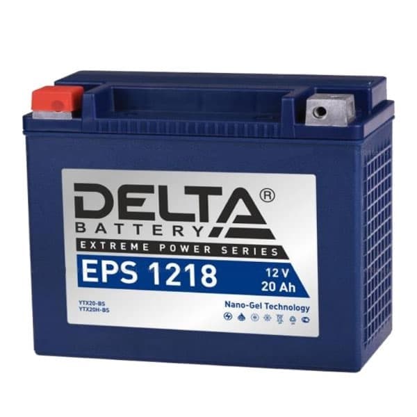 Аккумуляторная батарея Delta EPS 1218 (Мото АКБ) — изображение 2