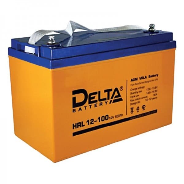 Аккумуляторная батарея Delta HRL 12-100 — изображение 2