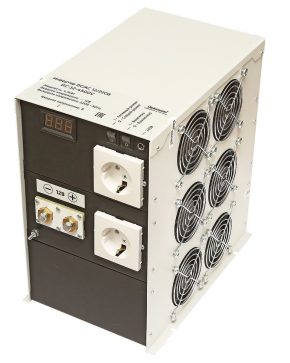 ИС-12-4500V инвертор, преобразователь напряжения DC/AC, 12В/220В, 4500Вт