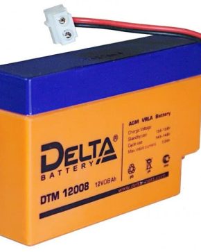 Аккумуляторная батарея Delta DTM 12008