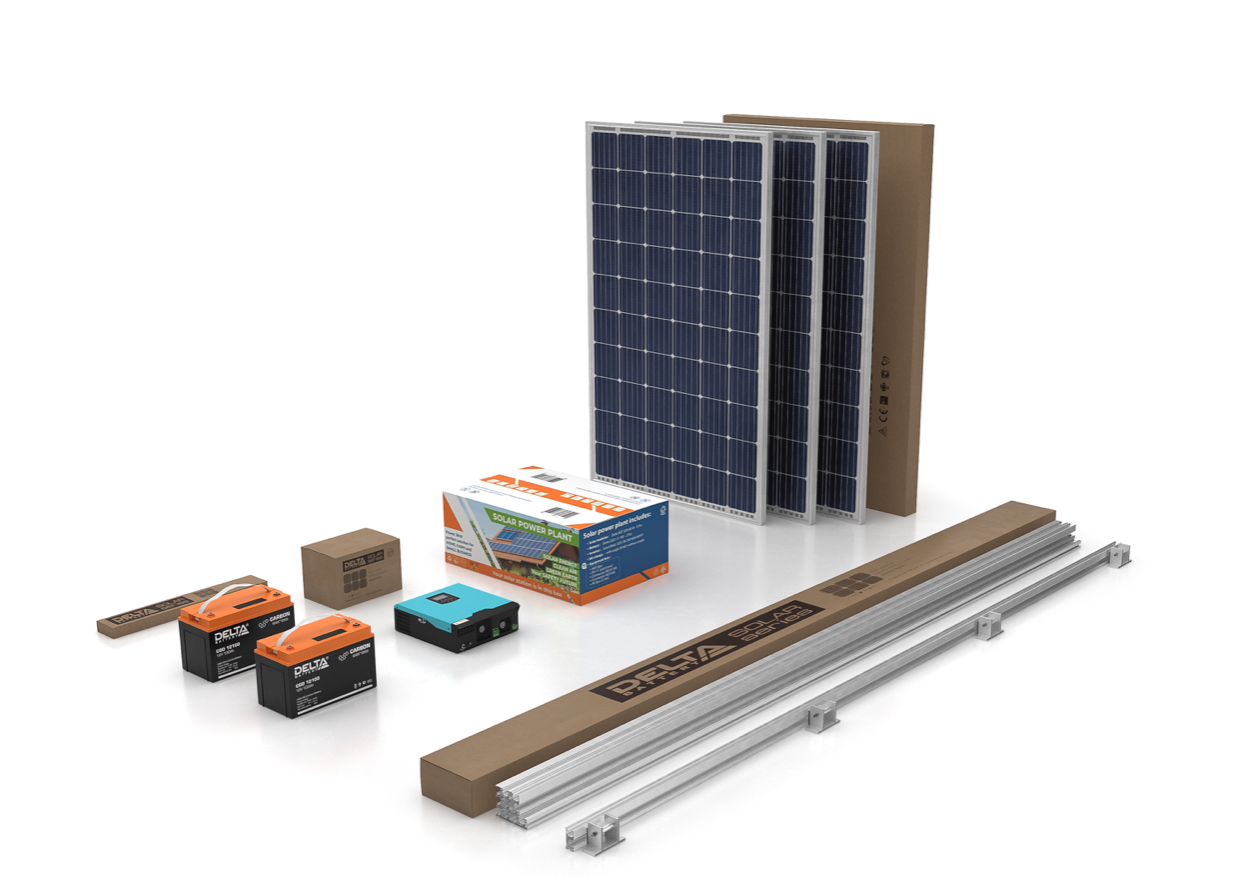 Солнечная электростанция SOLAR ECO 3 без угла — изображение 2