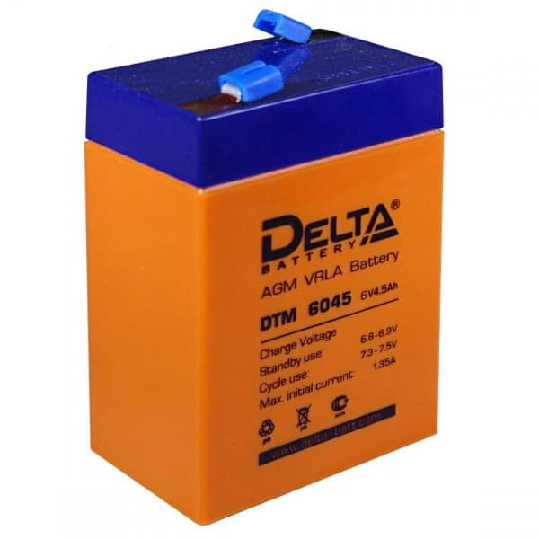 Аккумуляторная батарея Delta DTM 6045 — изображение 2