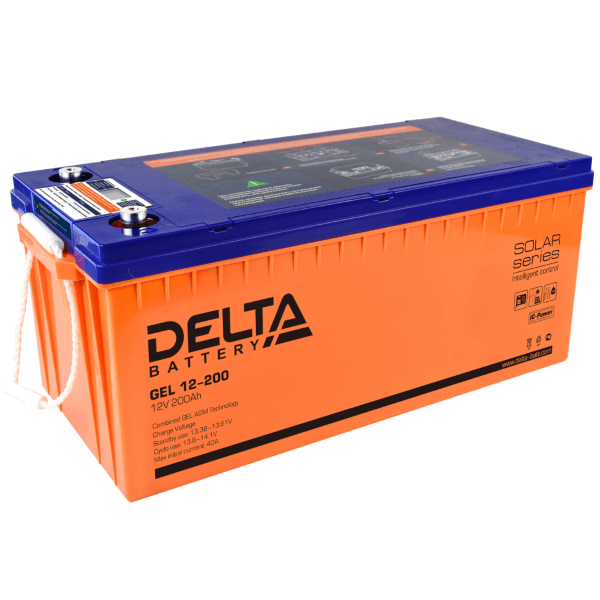 Аккумуляторная батарея Delta GEL 12-200