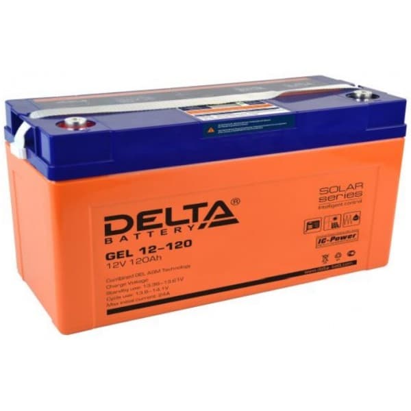 Аккумуляторная батарея Delta GEL 12-120 — изображение 2