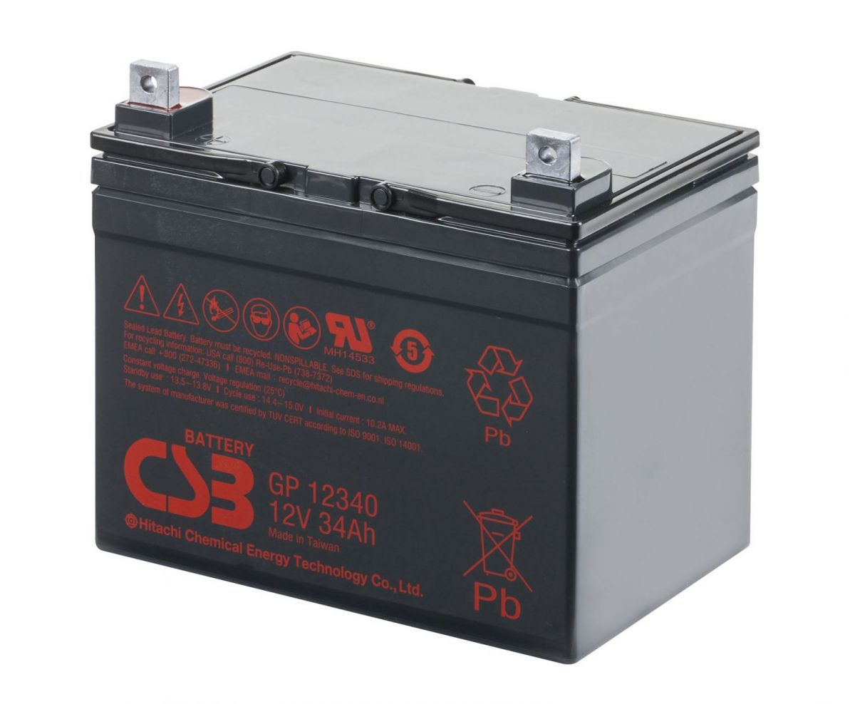 Аккумуляторная батарея CSB GP12340 — изображение 2
