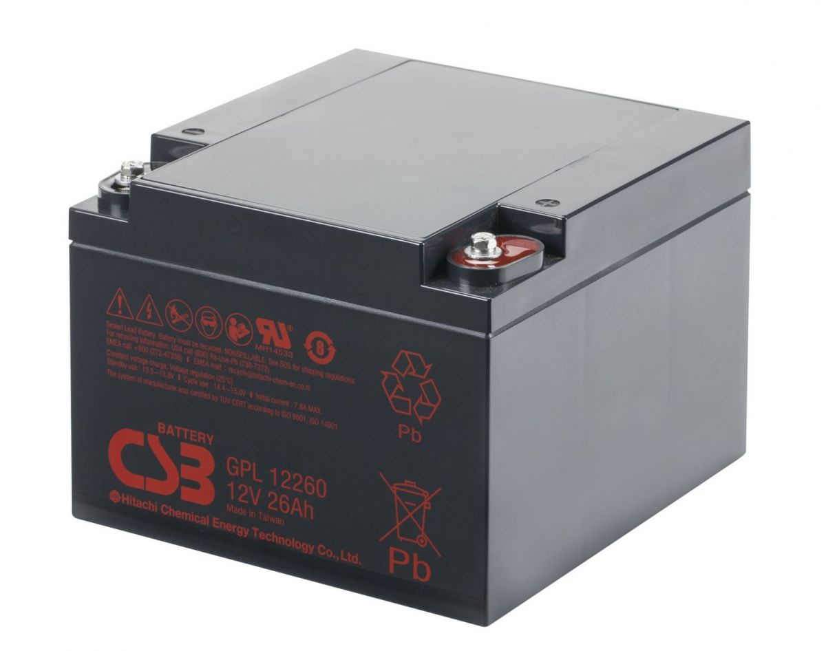 Аккумуляторная батарея CSB GPL12260 — изображение 2