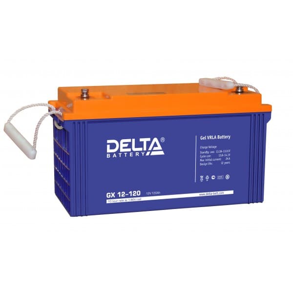 Аккумуляторная батарея Delta GX 12-120 — изображение 2