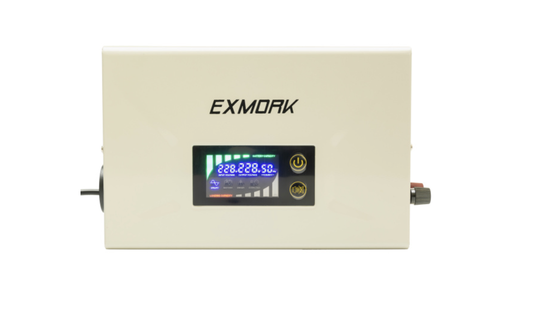 ИБП для котла Exmork NB-500 ВА/300 Вт / Интерактивный ИБП для котла, циркуляционного насоса / чистый синус — изображение 5