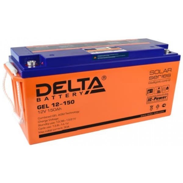 Аккумуляторная батарея Delta GEL 12-150 — изображение 2