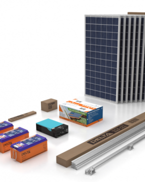 Солнечная электростанция SOLAR ECO 5 без угла