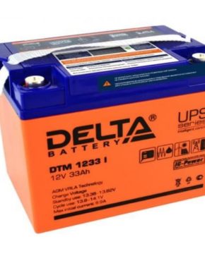 Аккумуляторная батарея Delta DTM 1233 I