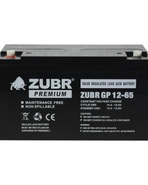 Аккумуляторная батарея для ИБП ZUBR GP12-65 12V65Ah
