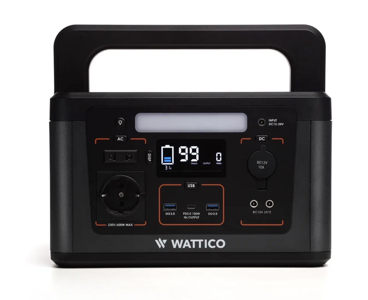 Портативная электростанция Wattico Camp 600 PRO — изображение 5