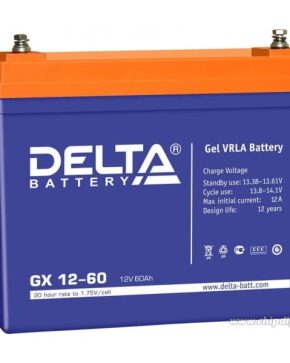 Аккумуляторная батарея Delta GX 12-60