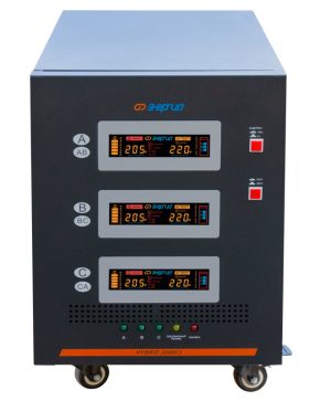Стабилизатор напряжения Энергия Hybrid II 30000