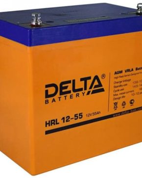 Аккумуляторная батарея Delta HRL 12-55