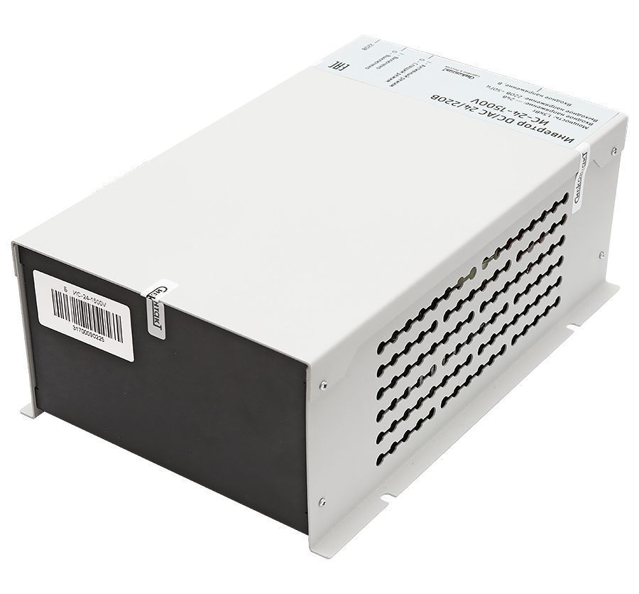 ИС-24-1500V инвертор, преобразователь напряжения DC/AC, 24В/220В, 1500Вт — изображение 2