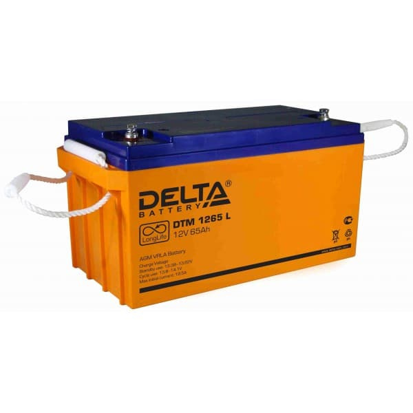 Аккумуляторная батарея Delta DTM 1265 L