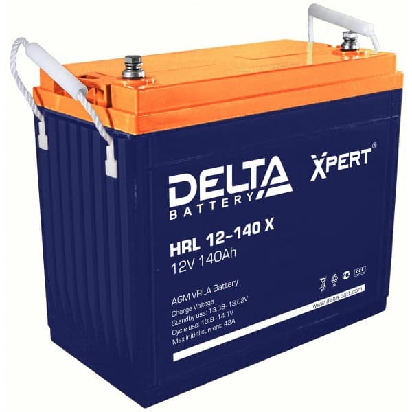 Аккумуляторная батарея Delta HRL 12-140 X — изображение 2