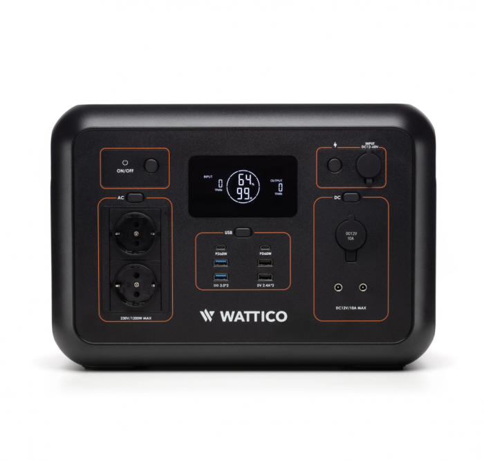 Портативная электростанция WATTICO HOME 1200 MAX