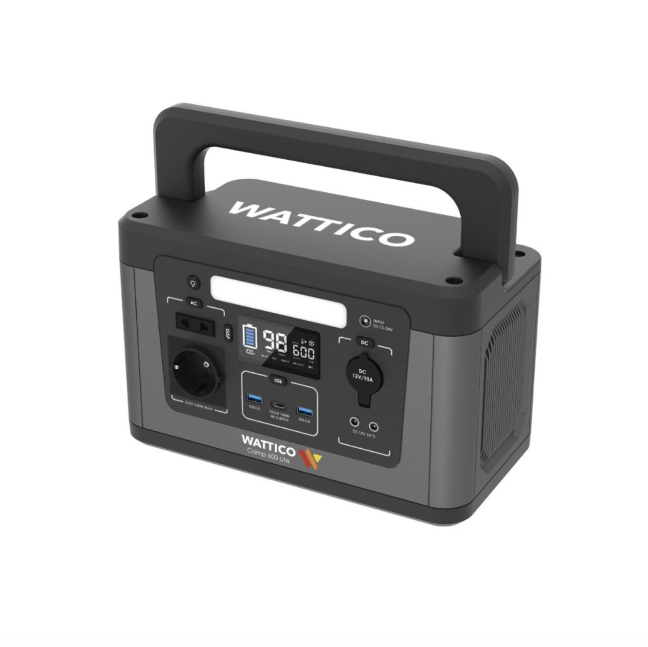 Портативная электростанция WATTICO CAMP 600 LITE — изображение 4