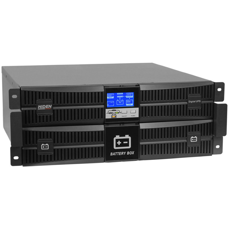 ИБП HIDEN EXPERT UDC9206S-RT (with PDU), встроенные акб в корпусе (9А/ч х 16шт),6 kVA/6 kW (PF=1) — изображение 3