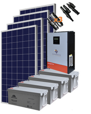Солнечная электростанция SOLAR 1.3 Гибрид