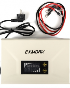 ИБП для котла Exmork NB-500 ВА/300 Вт / Интерактивный ИБП для котла, циркуляционного насоса / чистый синус