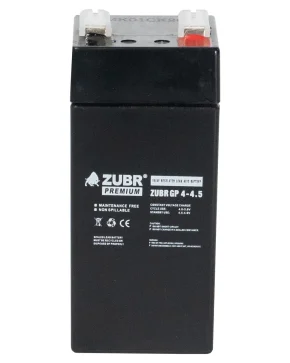 Аккумуляторная батарея для ИБП ZUBR GP4-4.5 4V4.5Ah