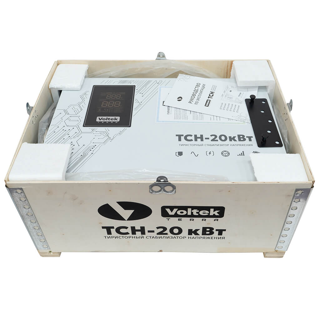 Стабилизатор напряжения Voltek ТСН-20кВт — изображение 15
