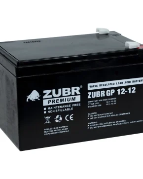 Аккумуляторная батарея для ИБП ZUBR GP12-12 12V12Ah