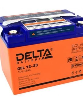 Аккумуляторная батарея Delta GEL 12-33