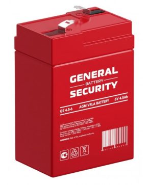 Аккумуляторная батарея General Security GS4.5-6