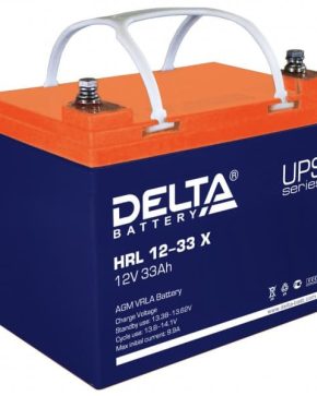 Аккумуляторная батарея Delta HRL 12-33 X