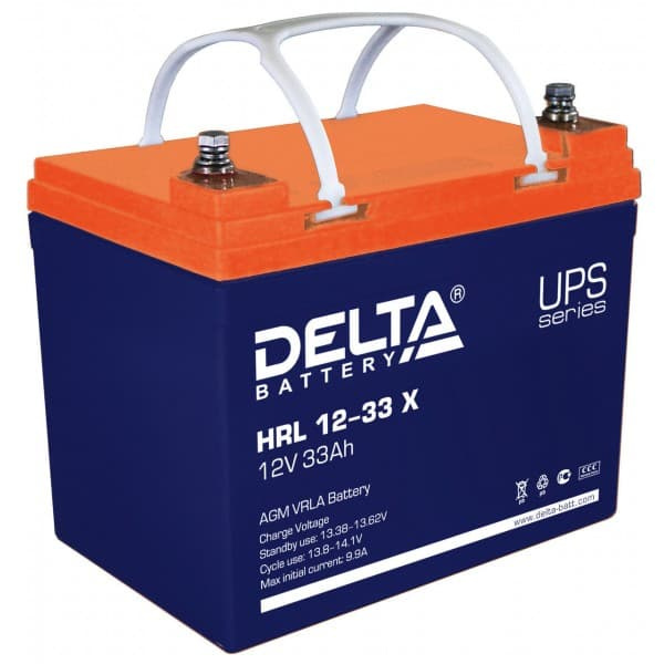 Аккумуляторная батарея Delta HRL 12-33 X
