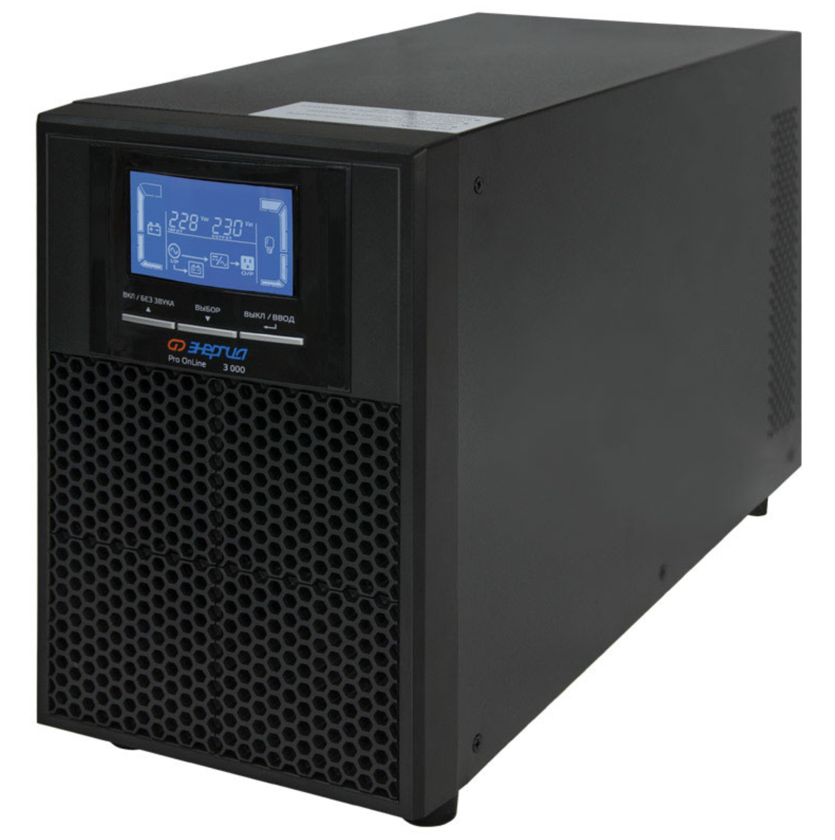 ИБП Энергия Pro OnLine Tower 3000 (3000 ВА/2400Вт ) / 230В-72В — изображение 5