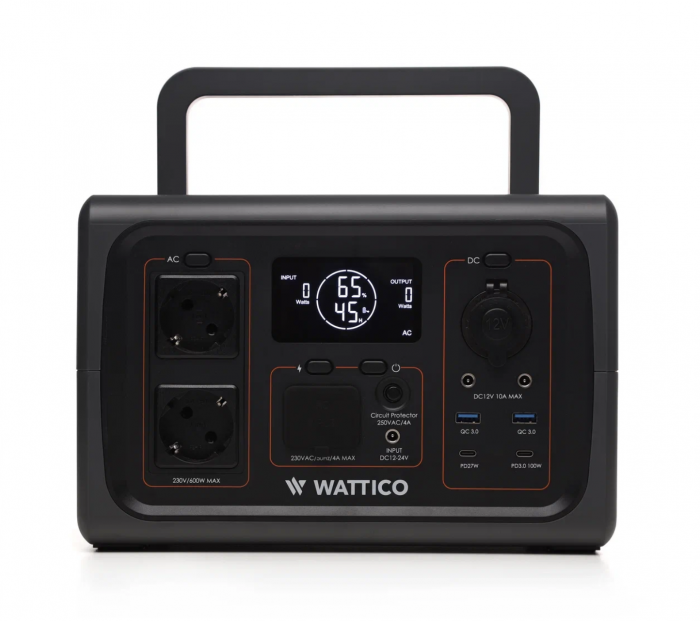 Wattico 600 Home Солнечный генератор